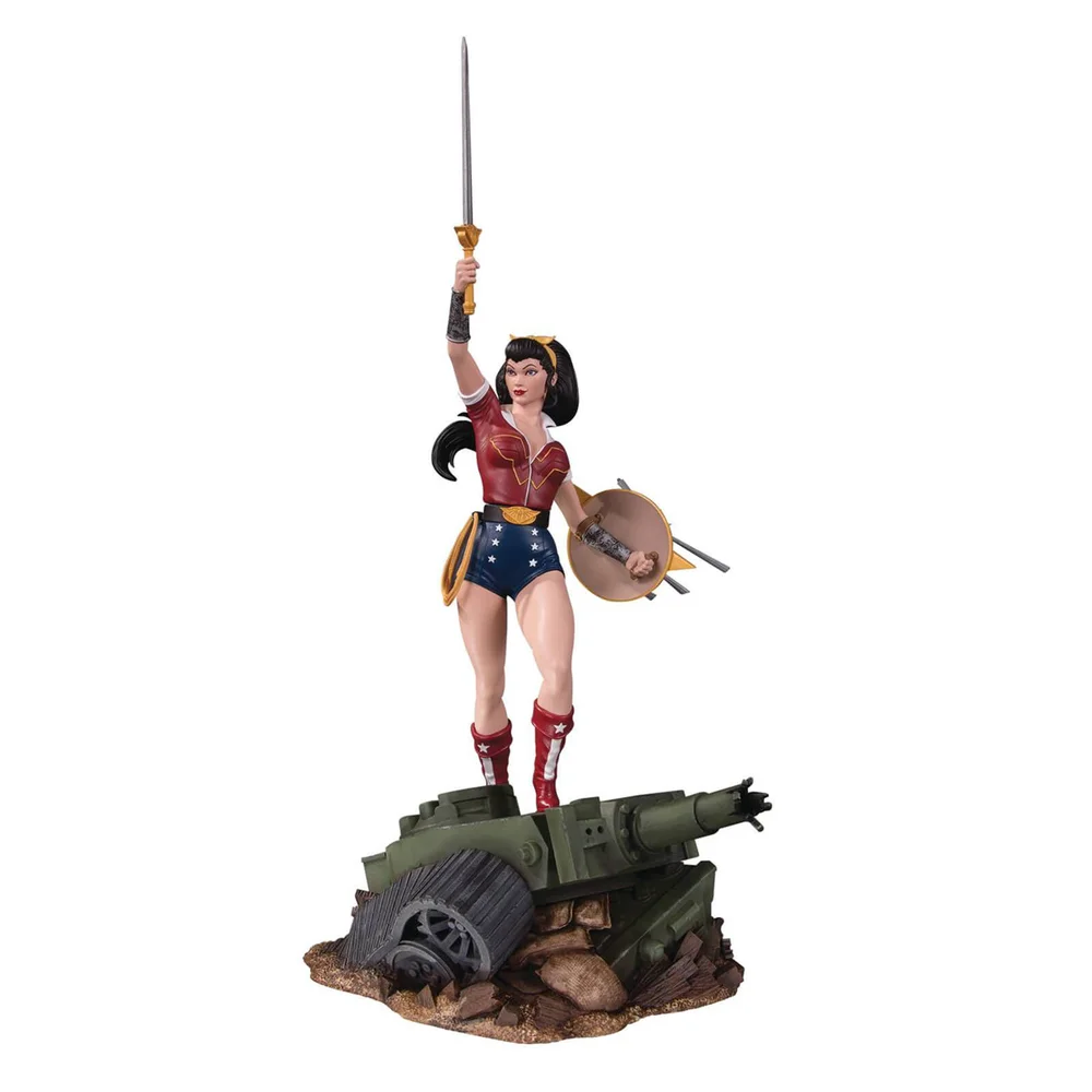Statuette Wonder Woman de luxe – DC Comics Bombshells Image 1