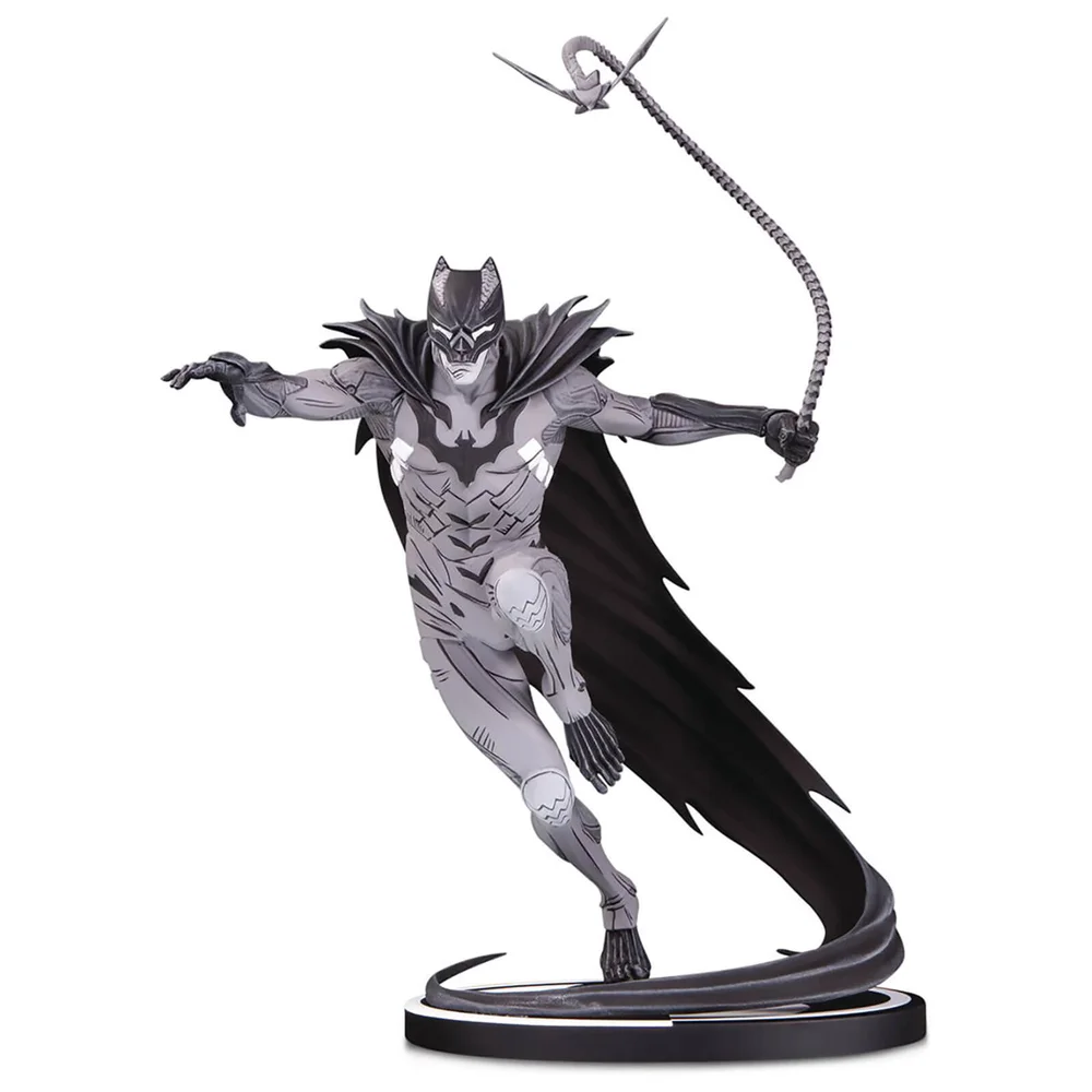 DC Collectibles Batman Statuette Noir & Blanc Par Kenneth Rocafort Image 1