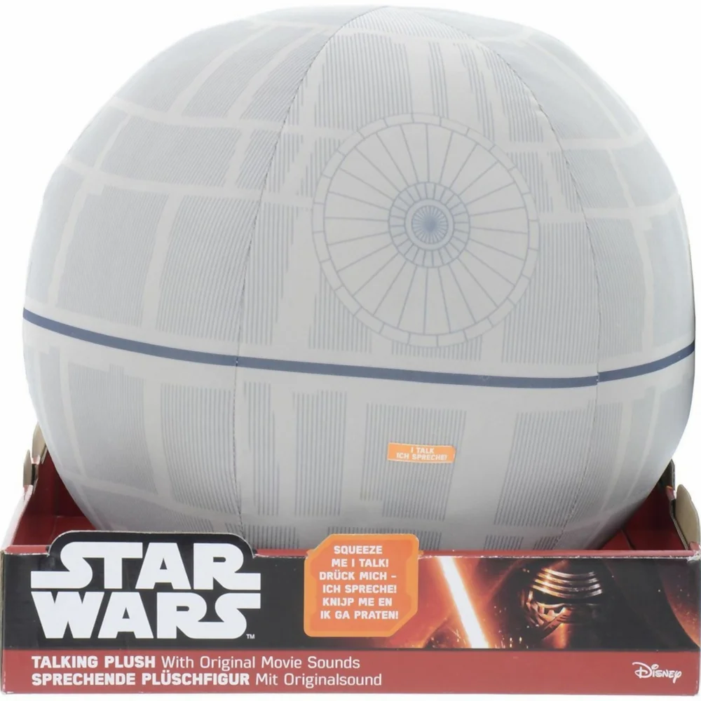 Peluche de luxe Star Wars - Étoile de la mort lumineuse de 30 cm Image 1