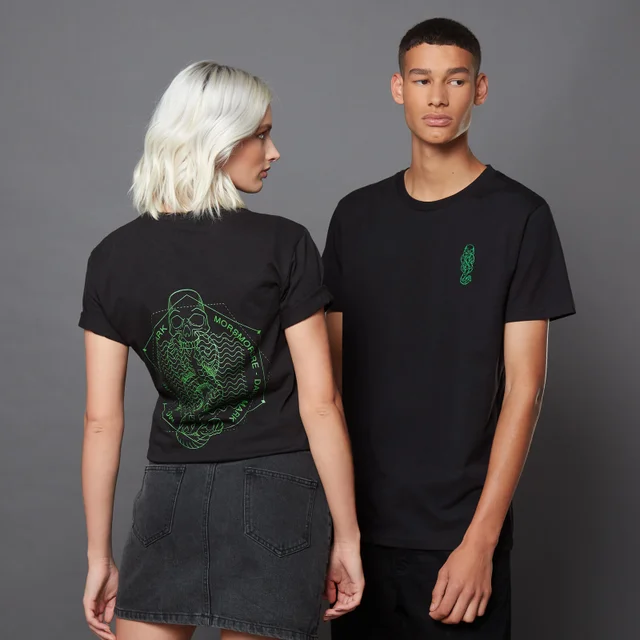 T-shirt Harry Potter The Dark Arts Morsmordre - Noir