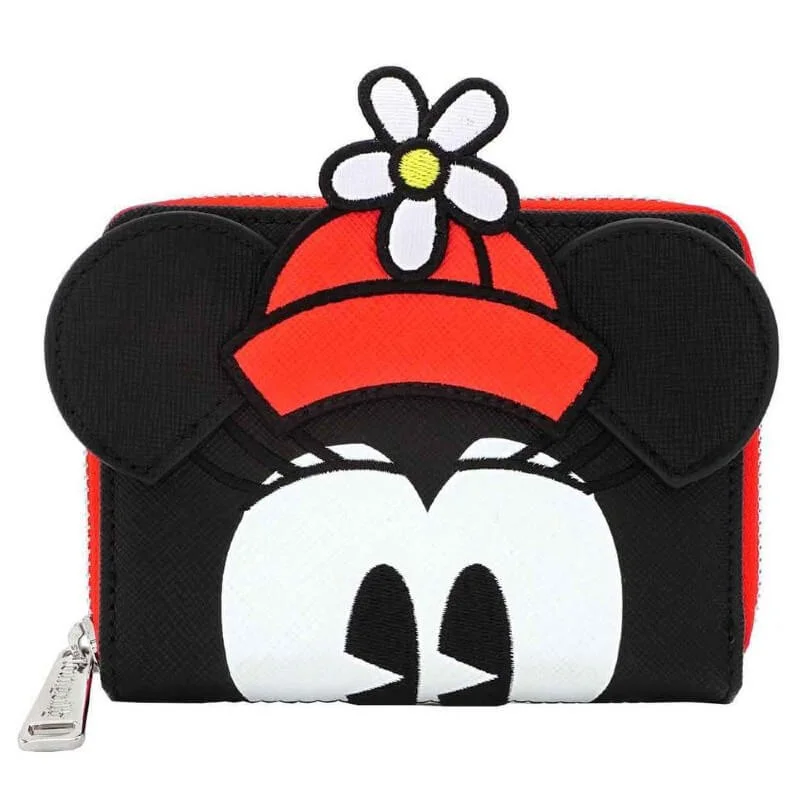 Loungefly Portefeuille zippé Disney Positively Minnie à pois Image 1