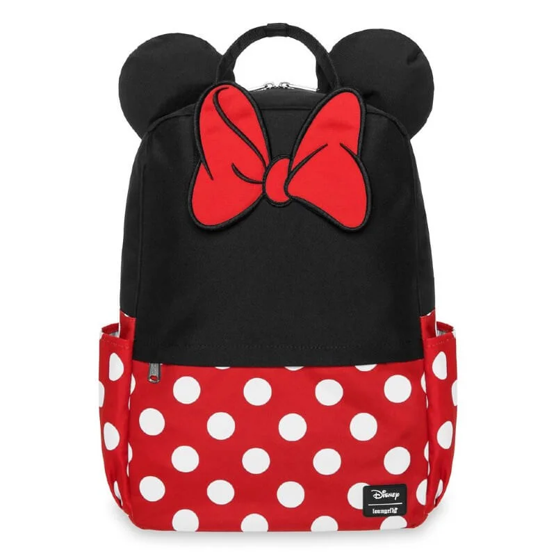 Loungefly Disney Minnie Mouse Cosplay Square Nylon Backpack Image 1