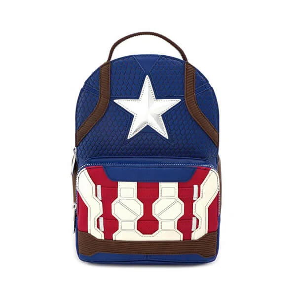 Loungefly Marvel Captain America End Game Hero Mini Sac à dos Image 1