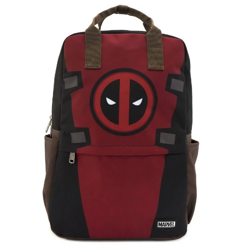 Loungefly Marvel Deadpool Cosplay Square Sac à dos en nylon Image 1