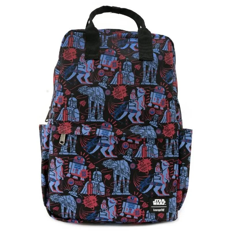 Loungefly - Sac à dos en nylon Star Wars Empire 40e Carré Image 1