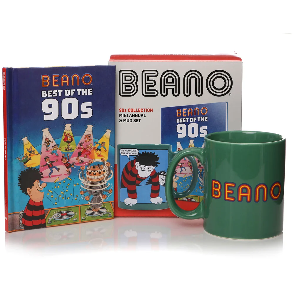 Set cadeau Livre et Mug Beano - Le meilleur des années 90 Image 1