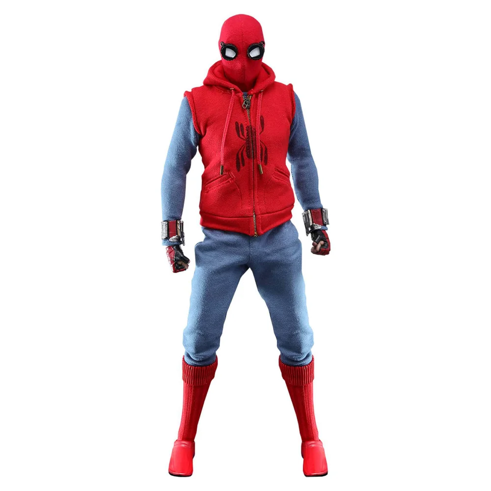 Figurine articulée MM Spider-Man (costume maison), Spider-Man : Far From Home, échelle 1:6 (29 cm) – Hot Toys Image 1