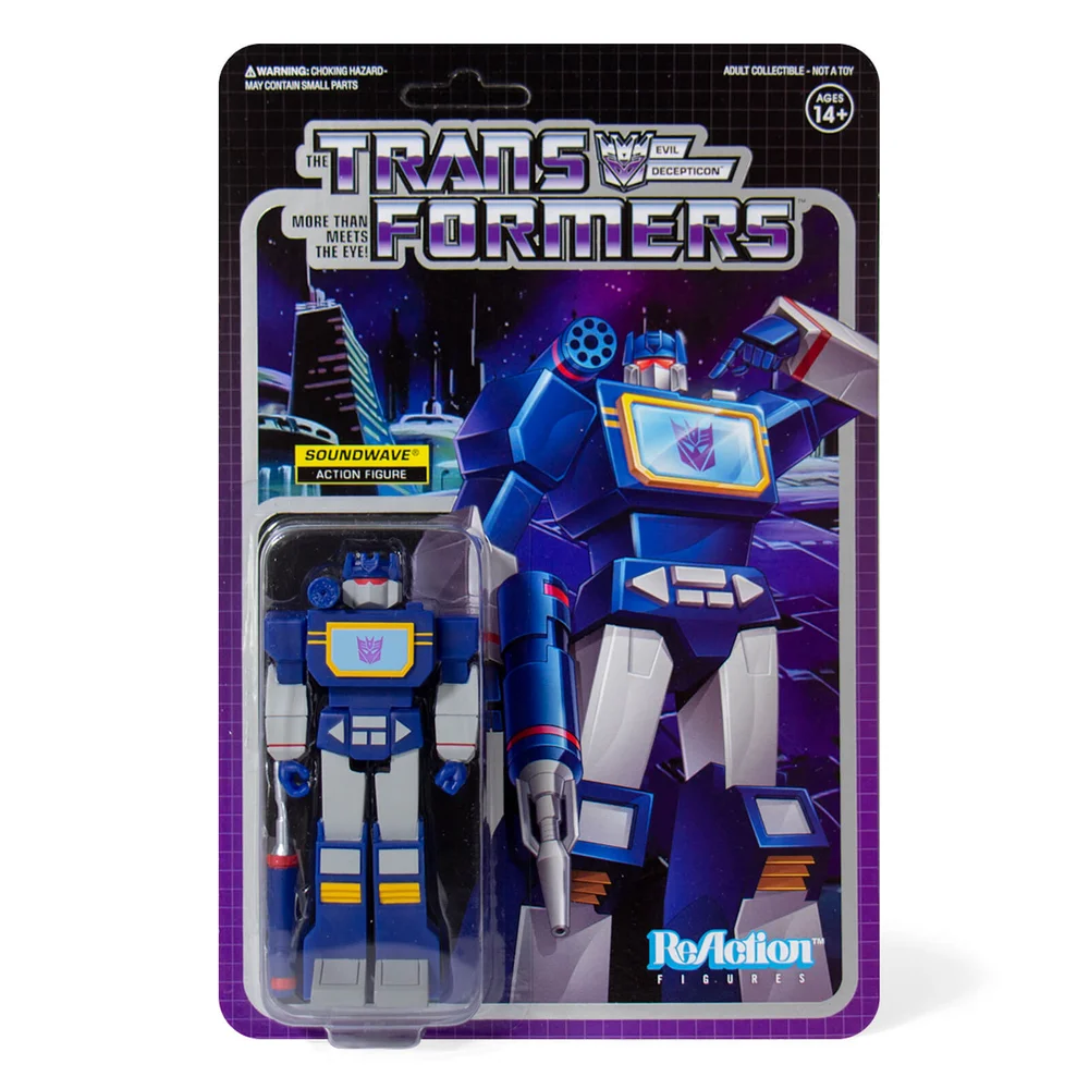 Super7 Transformers Figurine articulée - Soundwave Image 1
