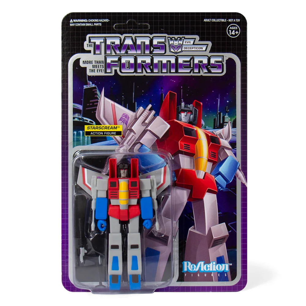 Super7 Transformers Figurine articulée - Starscream Image 1