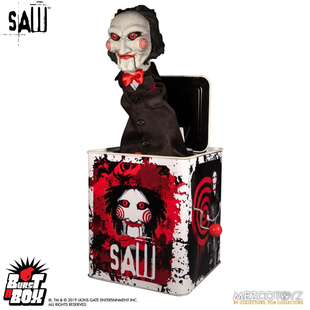 Mezco Saw Billy Burst-a-Box Image 1