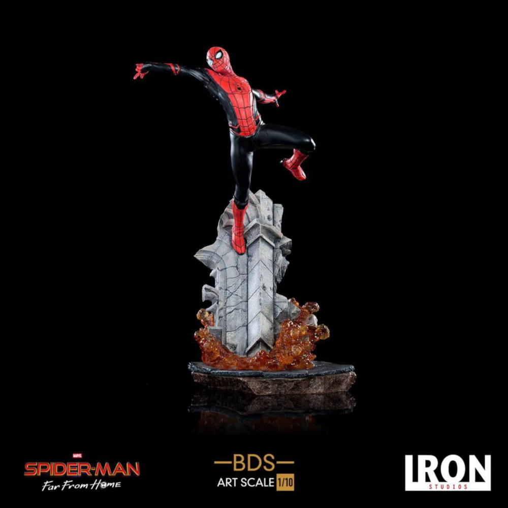 Statuette Deluxe Spider-Man à l'échelle 1/10 BDS Art Scale Spider-Man : Far From Home - Iron Studios Image 1
