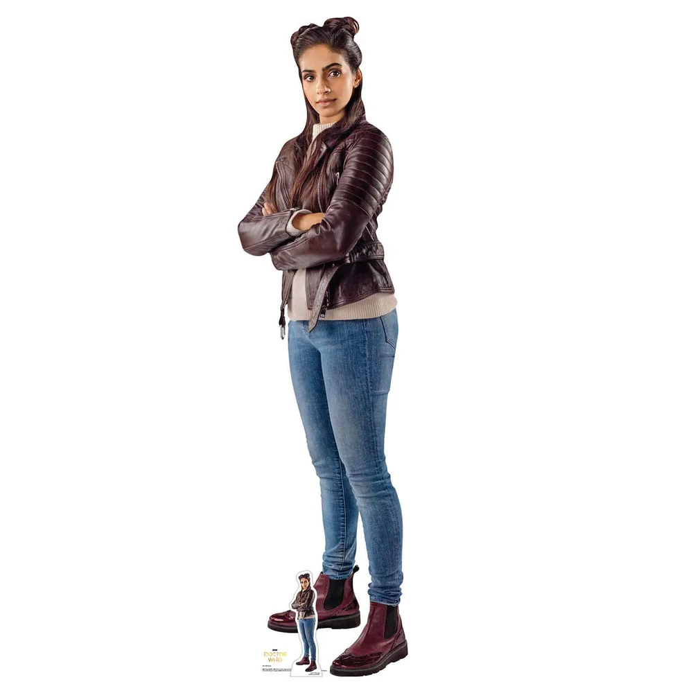 Mandip Gill (Yasmin) Doctor Who - Découpe taille réelle Image 1