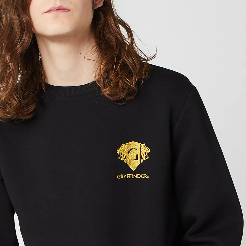 Sweat-shirt Unisexe Harry Potter Gryffindor Brodé - Noir - S Image 1