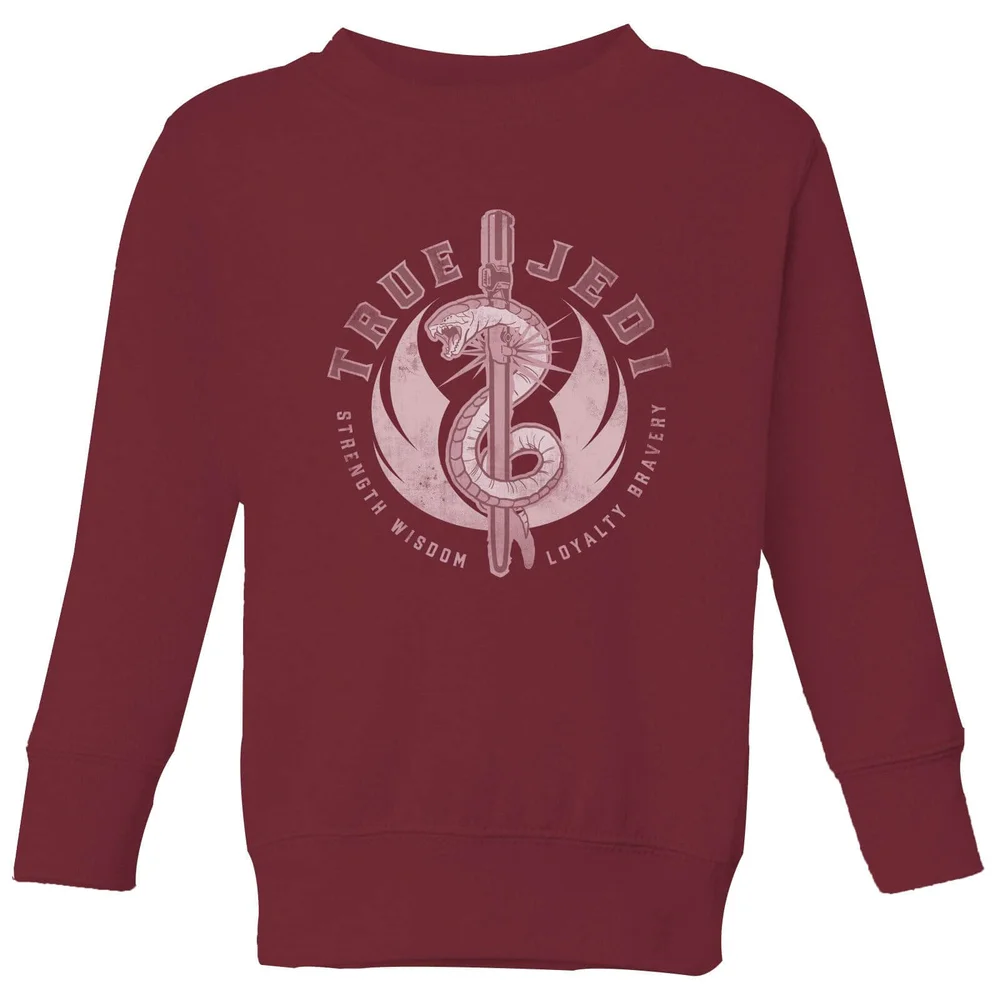 Star Wars The Rise Of Skywalker True Jedi Kids' Sweatshirt - Burgundy - 3-4 ans Image 1