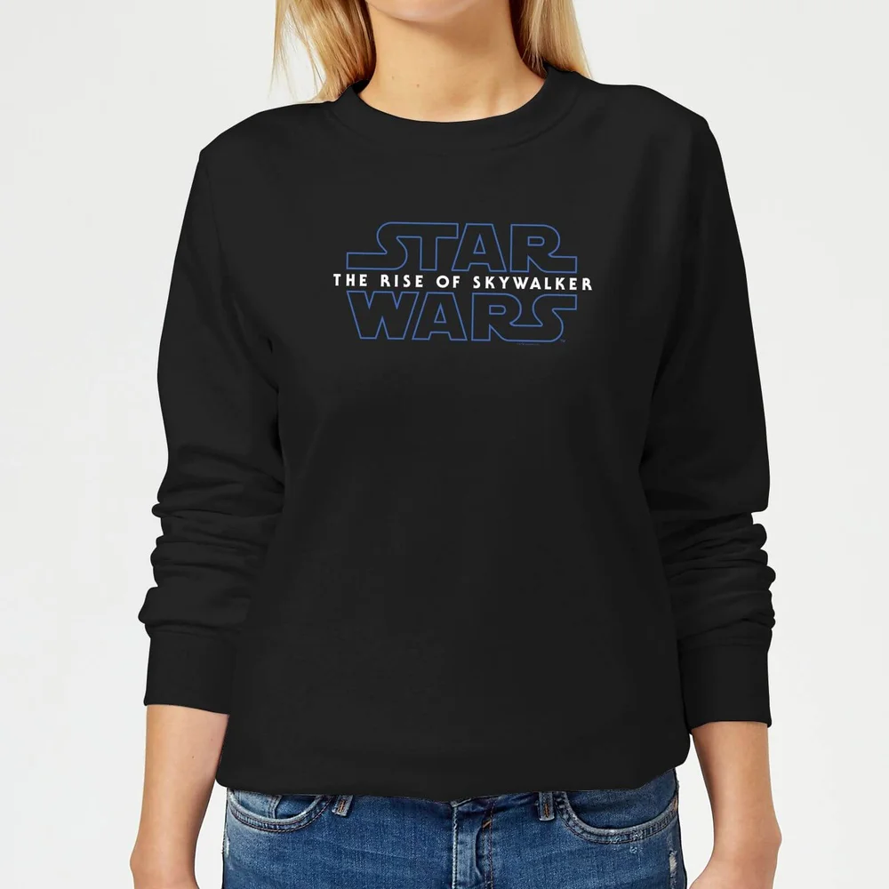Star Wars The Rise Of Skywalker Logo Women's Sweatshirt - Black - XS Image 1