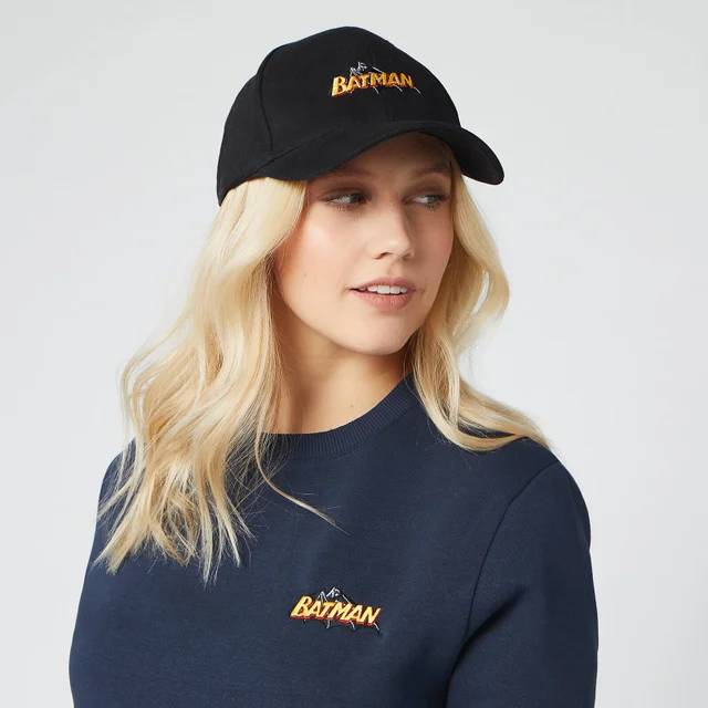 Casquette DC Batman Brodé - Noir