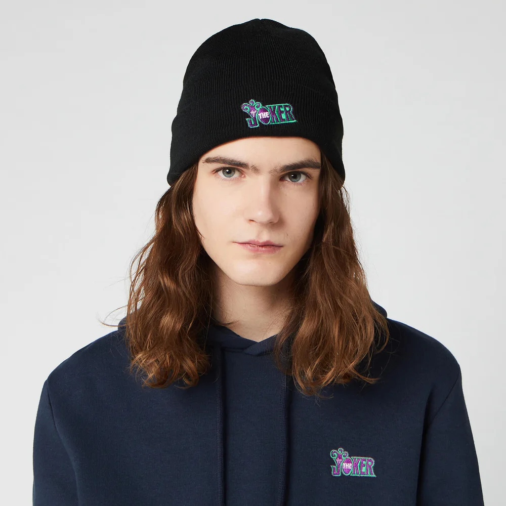 Bonnet DC The Joker - Noir Image 1