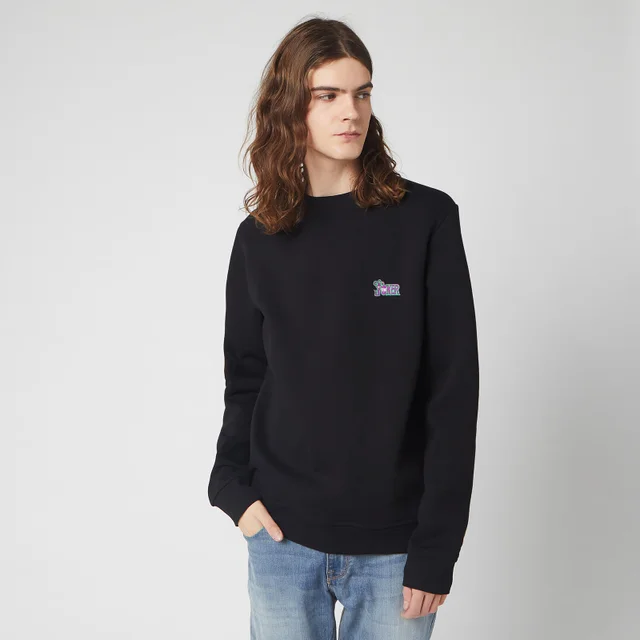 Sweat-shirt Unisexe DC The Joker Brodé - Bleu Marine