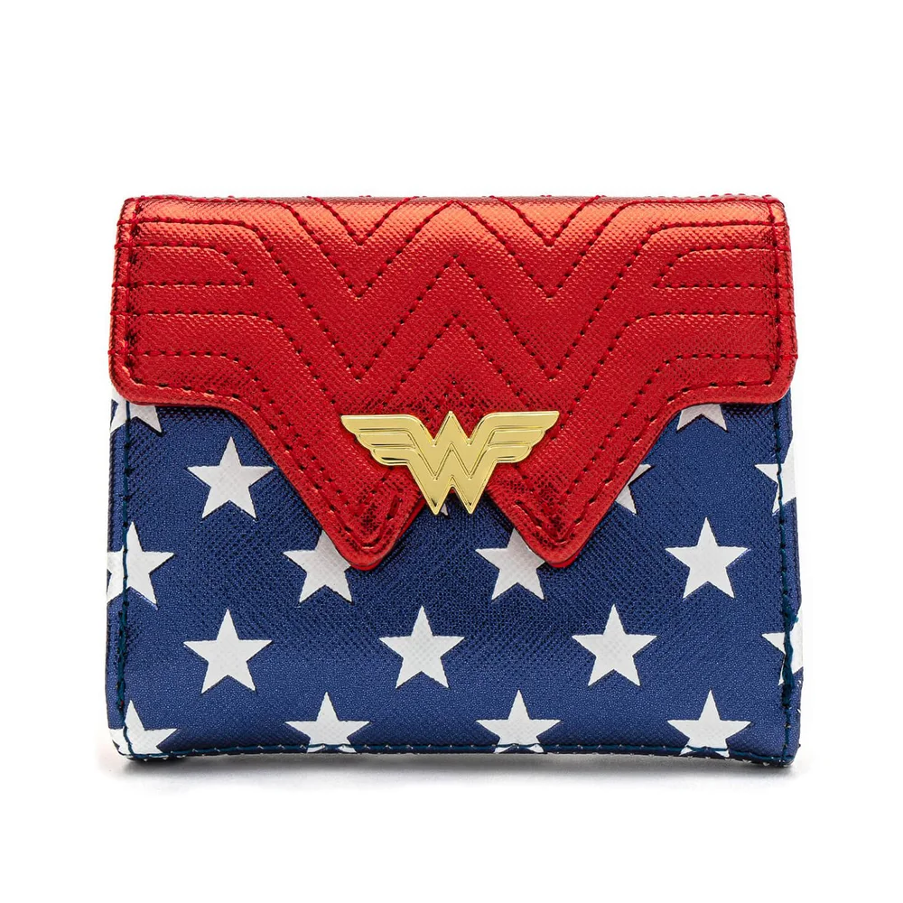 Loungefly DC Comics Wonder Woman Portefeuille à rabat Journée internationale de la femme Image 1