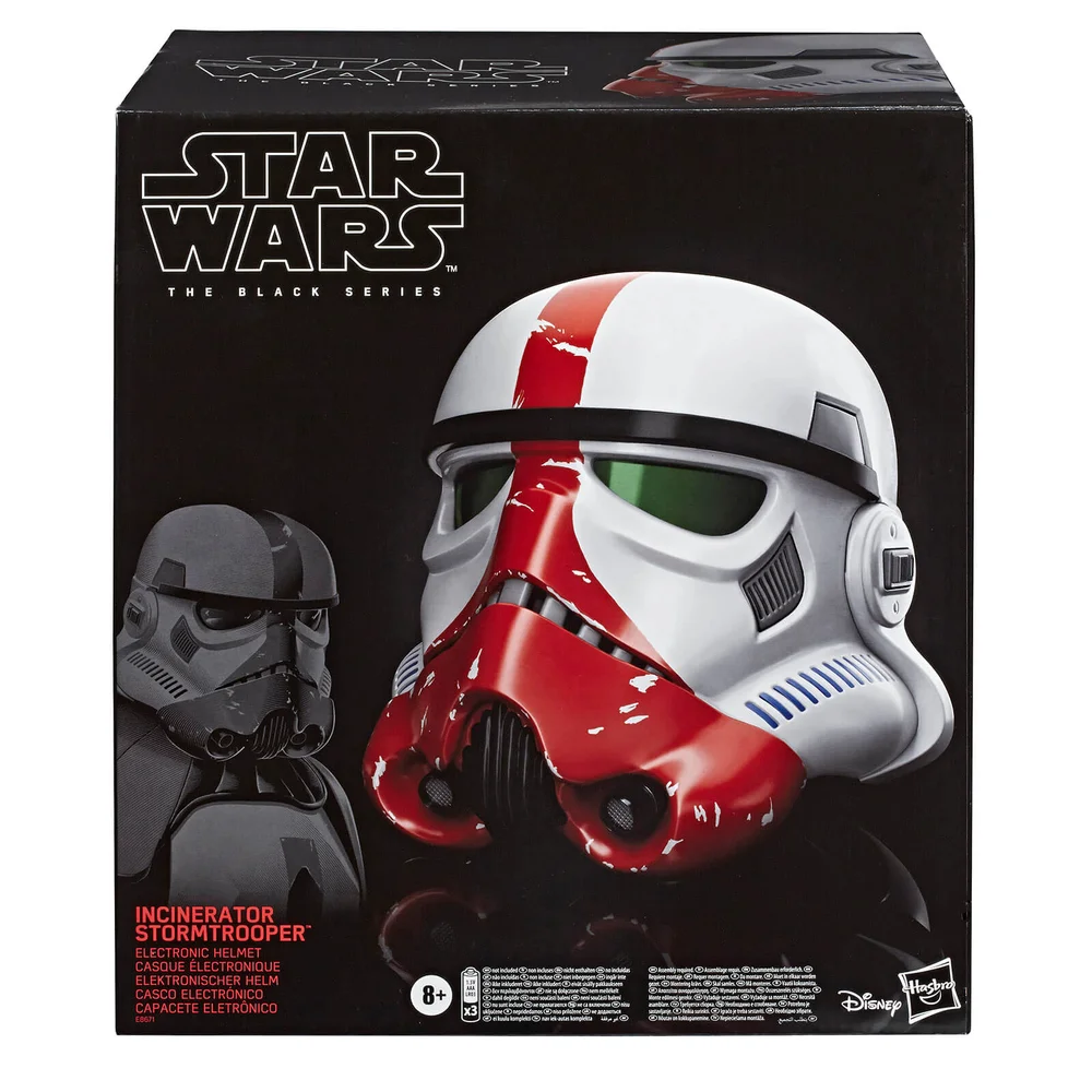 Star Wars The Black Series Incinerator Stormtrooper The Mandalorian casque électronique Image 1