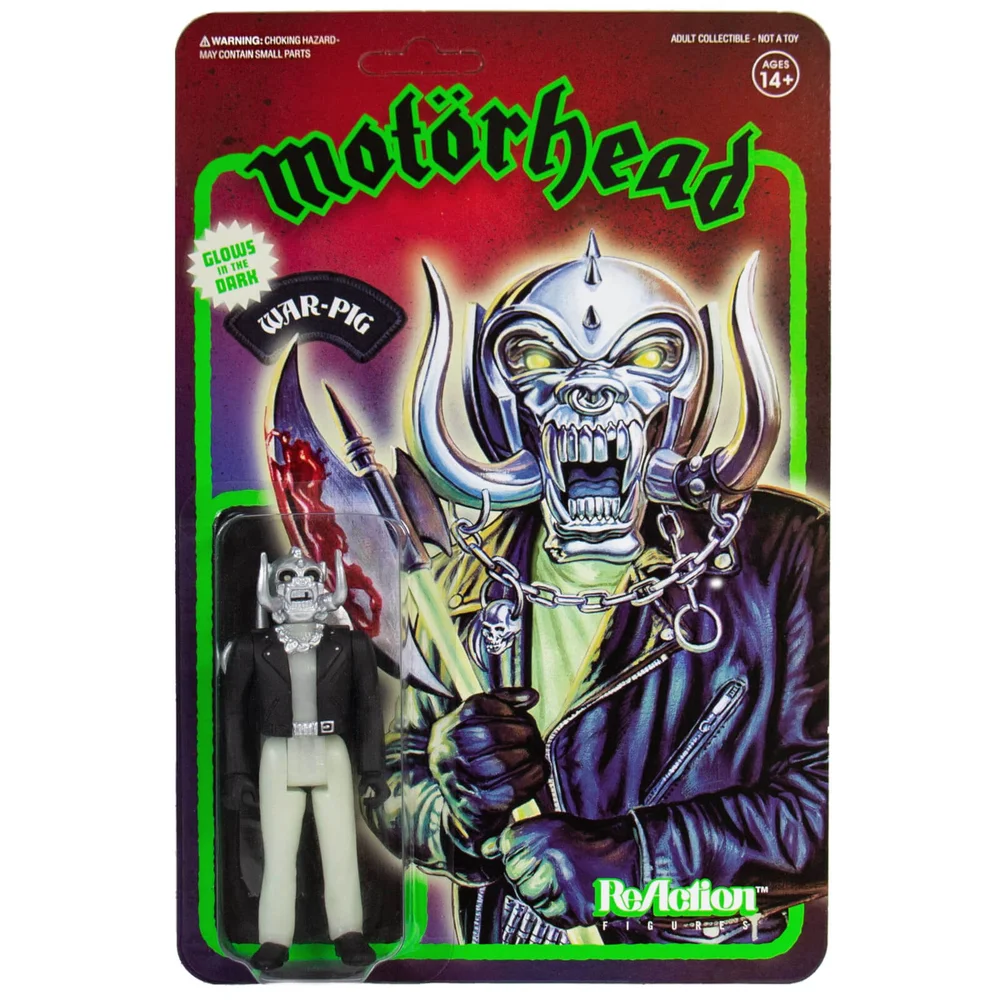 Super7 Motorhead Figurine articulée - Warpig (Brille dans l'obscurité) Image 1
