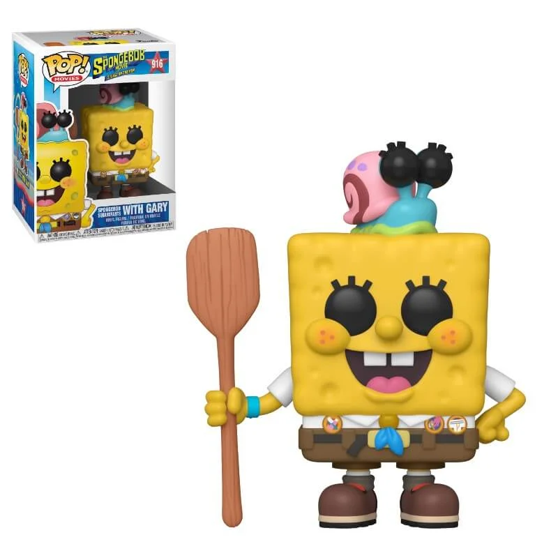 Figurine Pop! Bob En Tenue De Camping - Bob L'éponge, le film: Éponge En Eaux Troubles Image 1