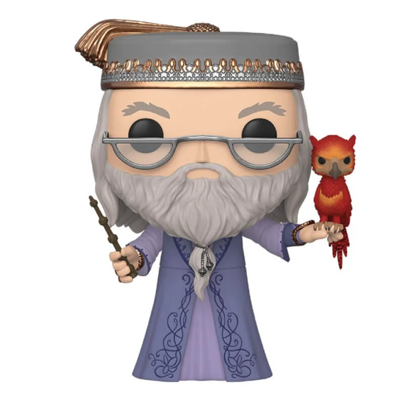 Harry Potter Dumbledore avec Fawkes 25 cm Pop! Figurine en vinyle Image 1