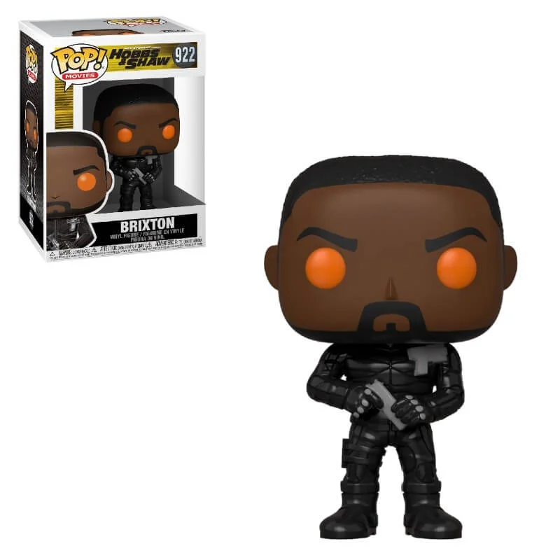 Hobbs & Shaw Brixton avec Orange Eyes Pop! Figurine en vinyle Image 1