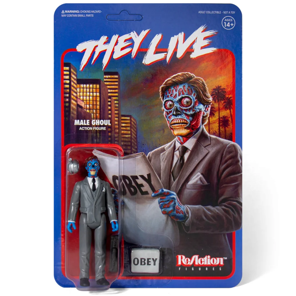 Super7 They Live Figurine articulée - Alien mâle Image 1
