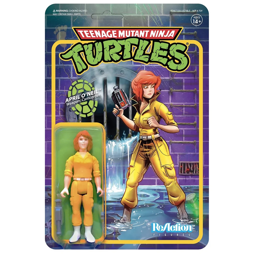 Figurine Super7 Les Tortues Ninja Figurine articulée - April O'Neil Image 1