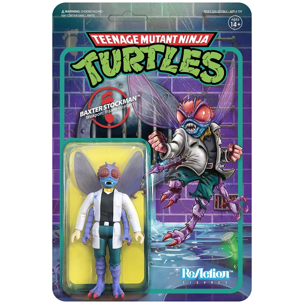 Super7 Figurine Les Tortues Ninja - Baxter Stockman Image 1