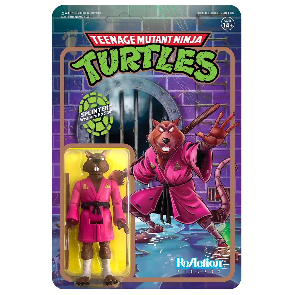 Super7 Figurine Les Tortues Ninja - Splinter Image 1