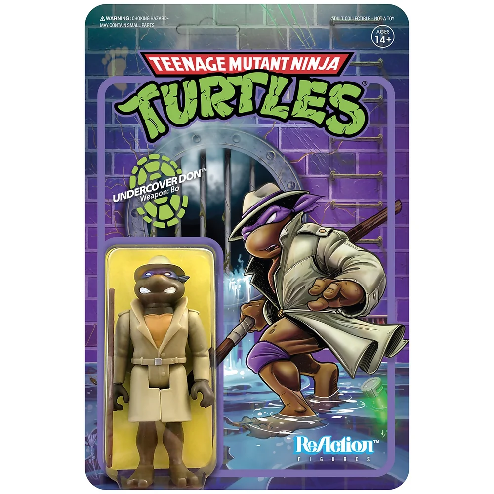 Super7 Figurine Les Tortues Ninja - Donatello sous couverture Image 1
