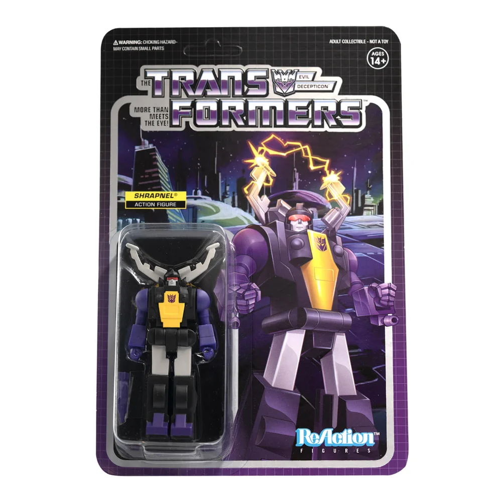 Super7 Transformers Figurine articulée - Shrapnel Image 1