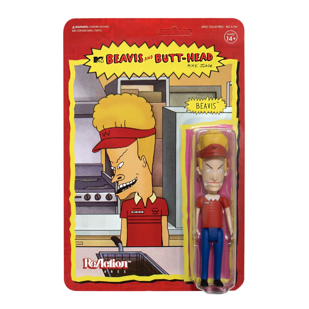 Super7 Beavis et Butt-Head - Figurine articulée Burger World Beavis Image 1