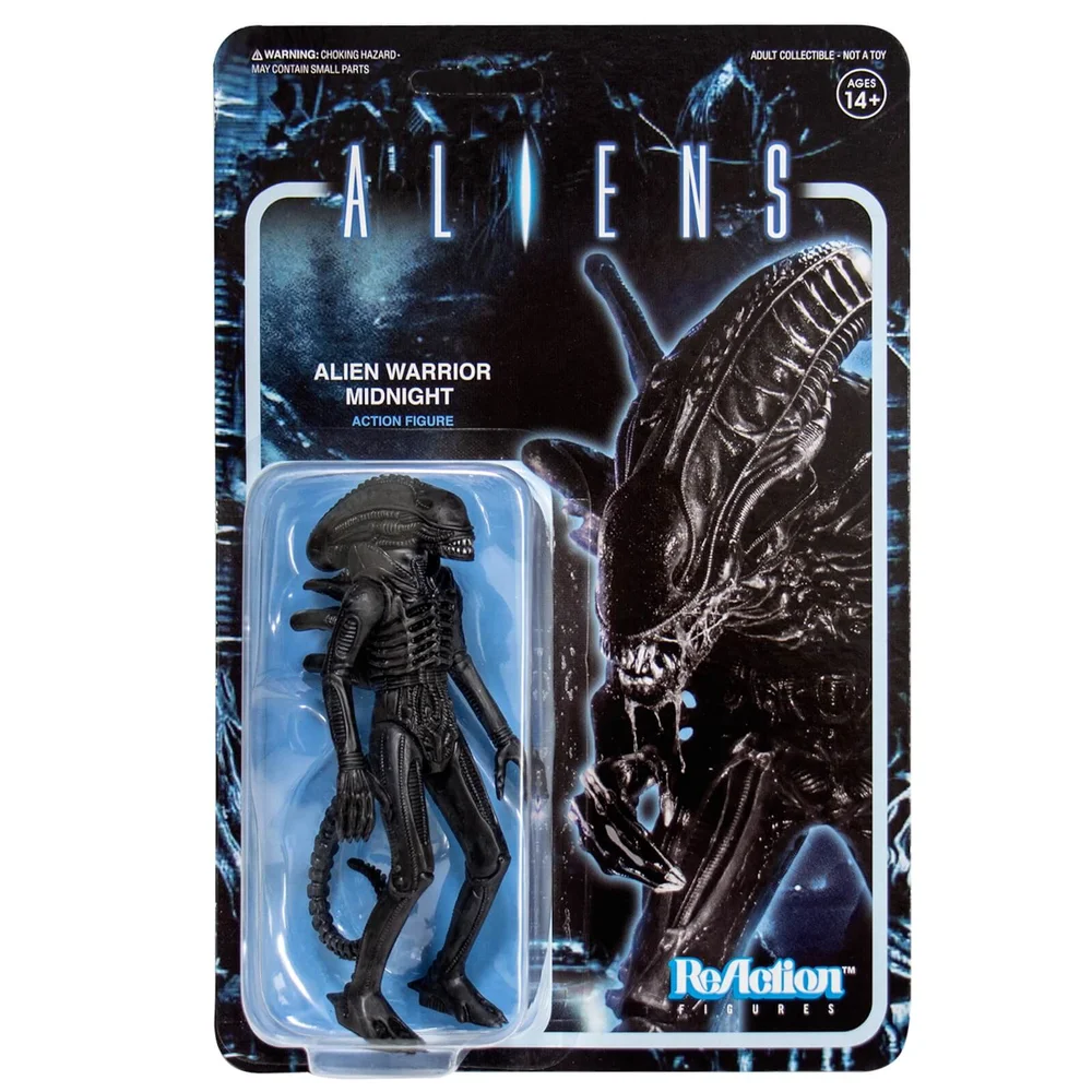 Super7 Aliens Figurine articulée - Alien Warrior Midnight Black Image 1