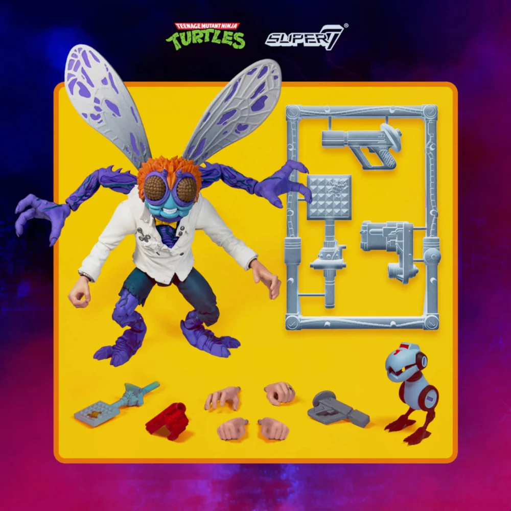 Super7 Les Tortues Ninja Ultimates - Figurine articulée Baxter Stockman Image 1