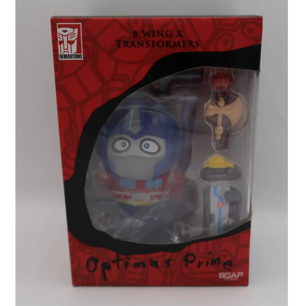 Soap Studios B.Wing X Transformers Optimus Prime 4" Collectable Figure - Zavvi UK Exclusive Image 1