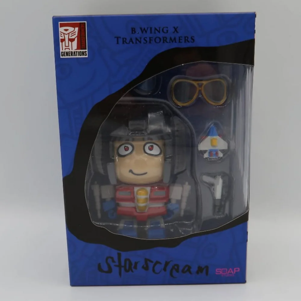 Soap Studios B.Wing X Transformers Starscream Figurine de Collection 10 cm - Exclusivité Zavvi Image 1
