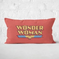 DC Cushions Retro Wonder Woman DC 30x50cm Rectangle Cushion Rectangular Cushion - undefined undefined