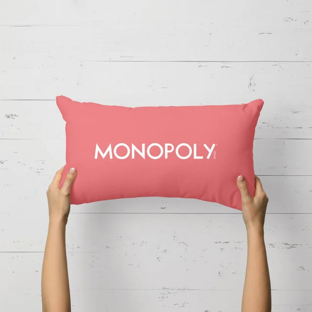 Monopoly Pattern Cushion 30x50cm Rectangular Cushion