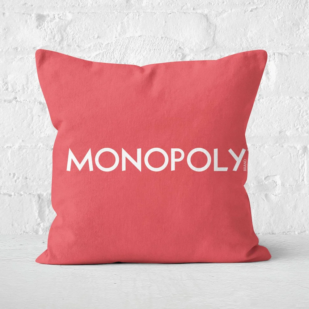 Monopoly Go Square Cushion - 40x40cm - Soft Touch Image 1