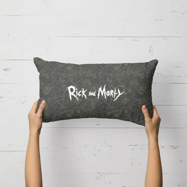 Rick And Morty Rectangular Cushion