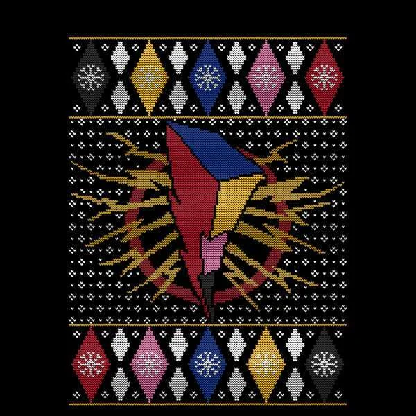 Power Rangers Pull de Noël - Noir