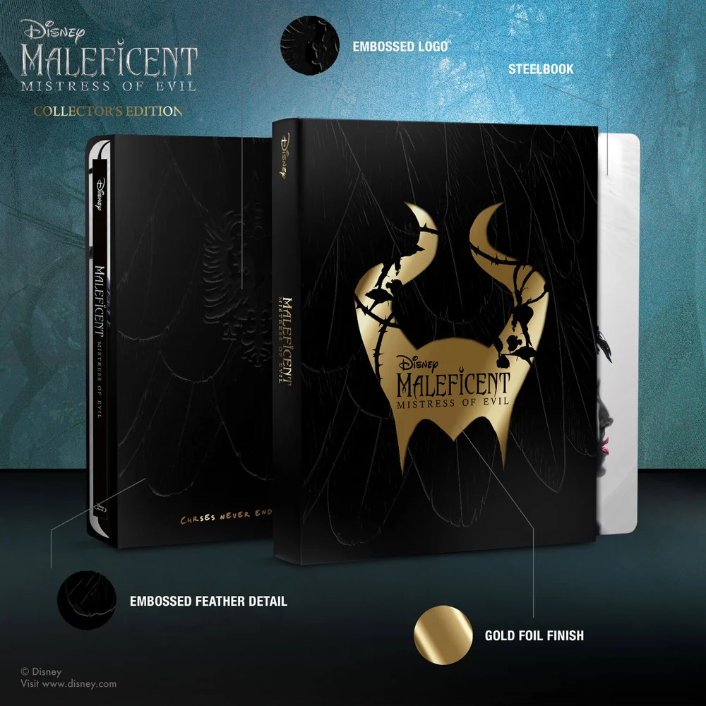 Maléfique : Le Pouvoir du mal - 3D Coffret Edition collector exclusivité Zavvi (Blu-Ray 2D inclus) Image 1