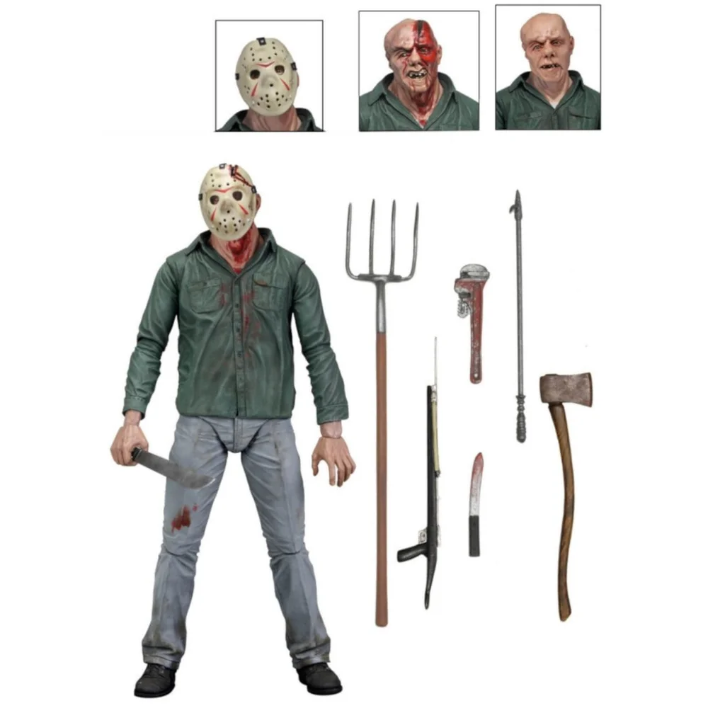 NECA Vendredi 13 - Figurine 18 cm Jason Ultimate 3e Partie Image 1