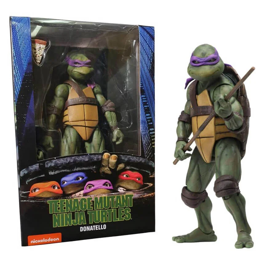 NECA Les Tortues Ninja 1990 Figurine 18 cm Donatello Image 1