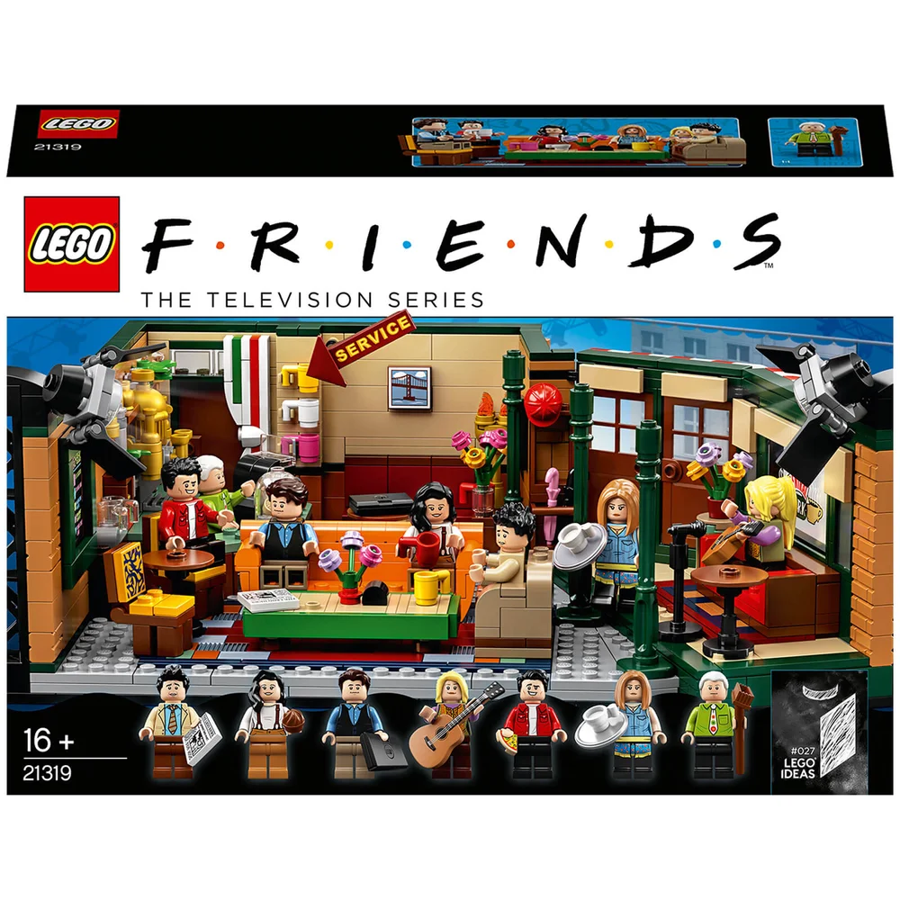 LEGO Central Perk, Sérite TV Friends:, 25 Ans, Accessoire, Minifigurine, Cadeau(21319) Image 1