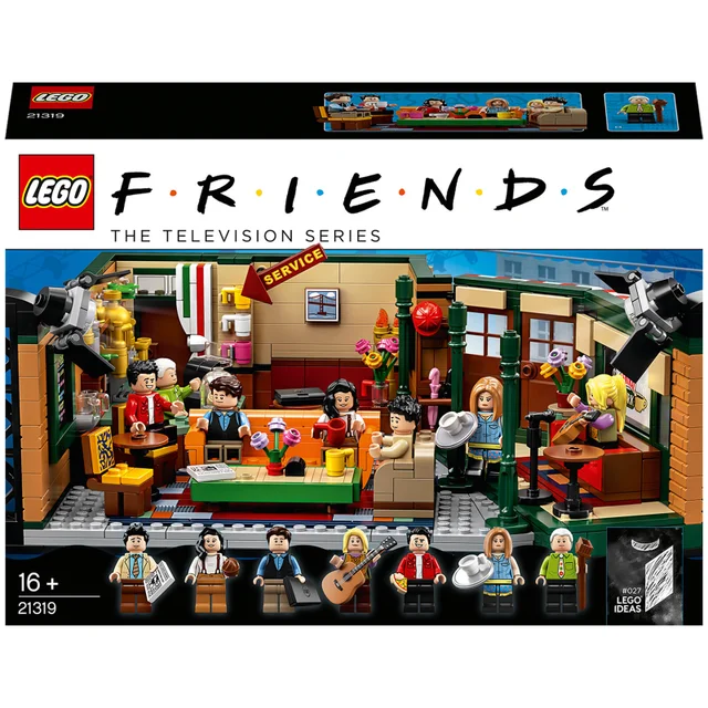 LEGO Central Perk, Sérite TV Friends:, 25 Ans, Accessoire, Minifigurine, Cadeau(21319)