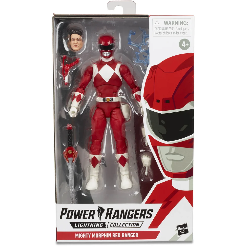 Power Rangers Lightning Collection - Figurine Mighty Morphin Ranger rouge Image 1